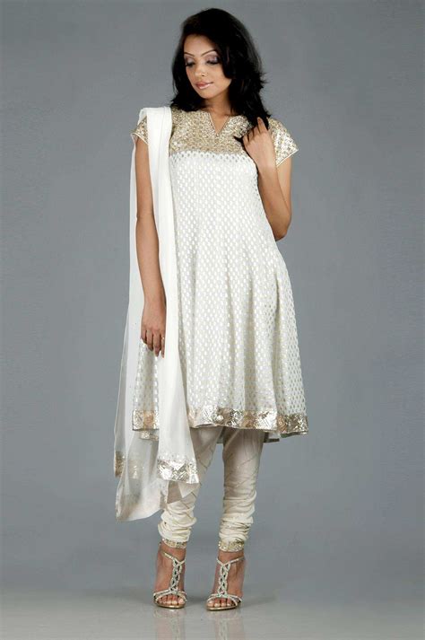 Latest White Salwar Kameez Designs