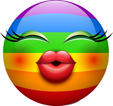 Rainbow Smileys Stickers By Pallavi Kalyanam