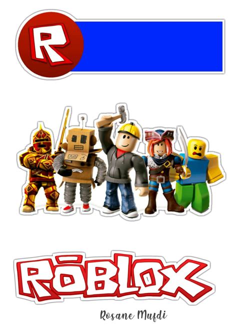 Bringing the world together through play. Topper De Roblox Para Niñas - Pin by Crafty Annabelle on ...