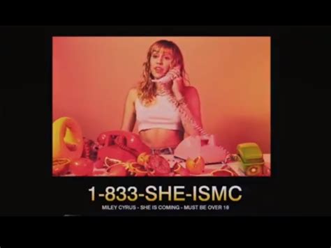 Miley Cyrus Takes Us Back To The S With Hotline Energy