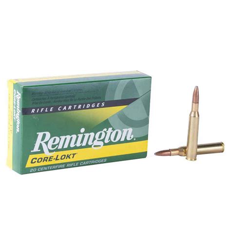 Remington Core Lokt 308 Winchester 150gr Psp Rifle Ammo 20 Rounds