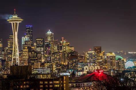 Seattle Skyline Wallpaper Hd Free 4k Wallpaper