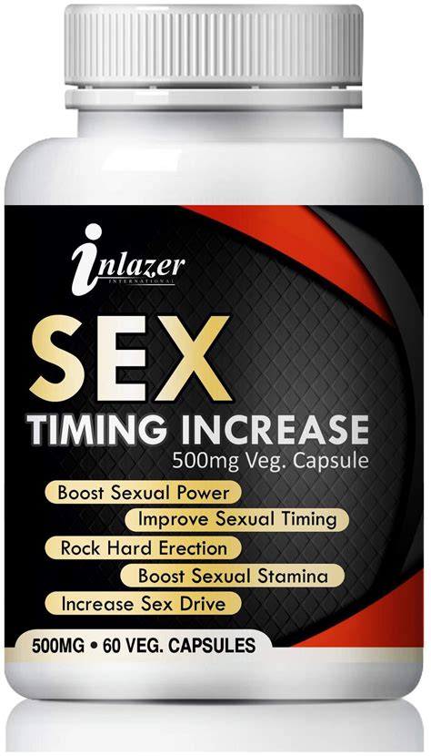Buy Inlazer Sex Timing Increase Herbal Capsules 500mg 100 Ayurvedic