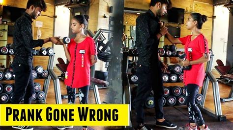 Seducing Girl In Gym Prank Pranks In India Youtube