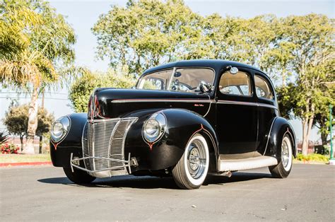 This 1940 Ford Tudor Is Pure Traditional Hot Rod Attitude Hot Rod Network