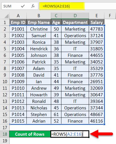 How To Use The Count Function In Excel To Count Rows Tech Guide