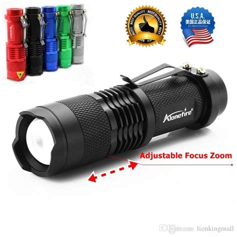 Alonefire Sk68 Cree Xpe Q5 Led 3 Mode Cool Portable Zoomable Mini