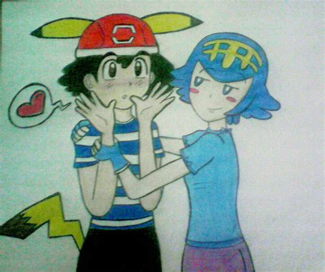 Ash And Lana Pokemon Sun And Moon By Sheinpower On Deviantart