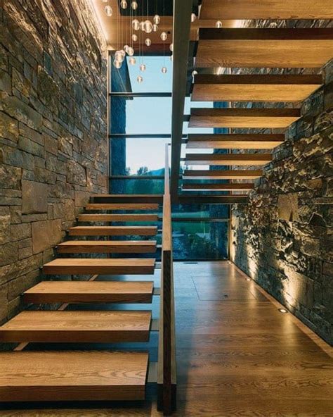 41 Inspiring Wood Stairs Ideas For Home Transformation