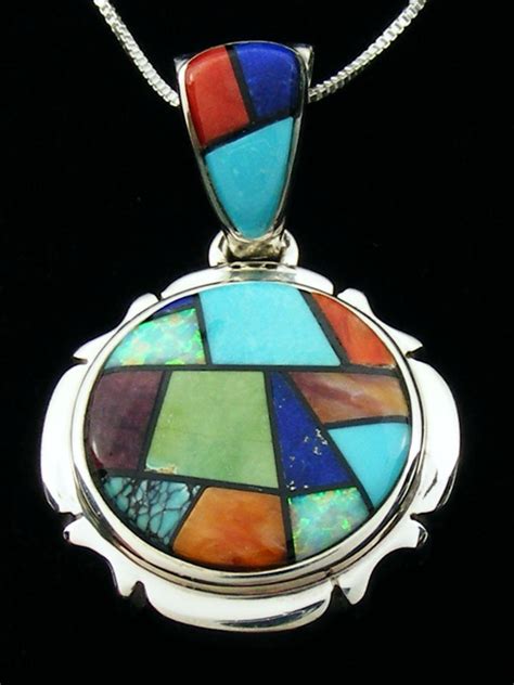 Designed By Calvin Begay Inlaid By A Navajo Artist Calvin Has A