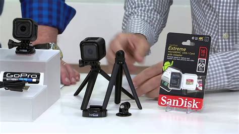 Except for gopro hero 5 black, there are many users have encountered similar sd card error on the other versions of gopro products like hero 7, 6, 5, 4, 3, 2. GoPro HERO4 Session Camera, SanDisk Extreme 16GB SD Card & GoPro Tripod on QVC - YouTube