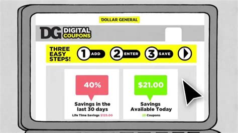 dollar general digital coupons youtube