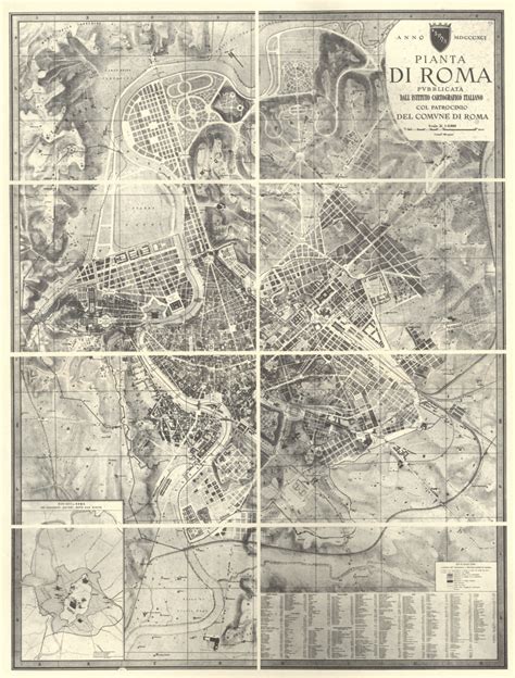 Roma Nel 1891 Geoportale Cartografico Città Metropolitana Di Roma