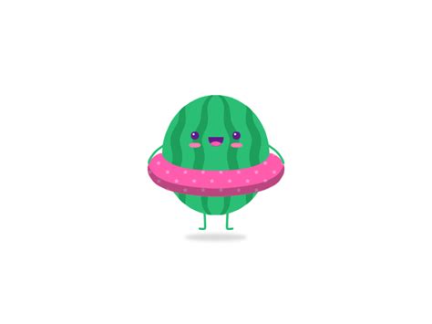 Dancing Watermelon By Sherry He On Dribbble