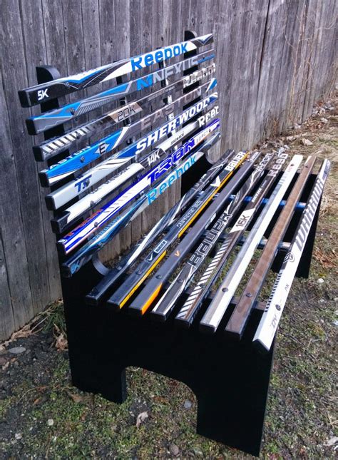 Bench With Back Hockey Stick Builds