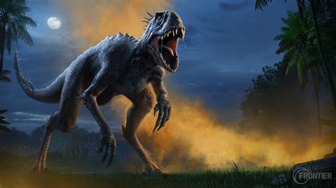 Nakshatra Soni Jurassic World Evolution 2 Camp Cretaceous Dlc Keyart The Scorpius Rex