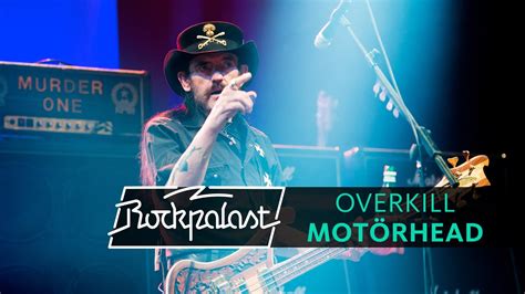 overkill motörhead live rockpalast 2014 youtube