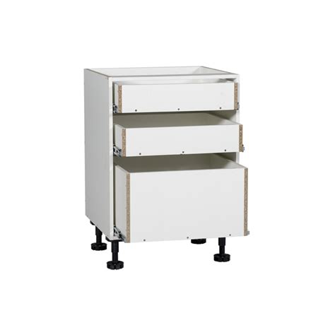 Kaboodle 600mm 2 drawer base cabinet. Kaboodle 600mm 3 Drawer Base Kitchen Cabinet | Bunnings Warehouse