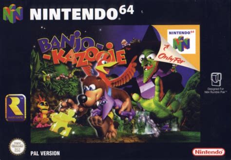 Banjo Kazooie Cover Or Packaging Material Mobygames
