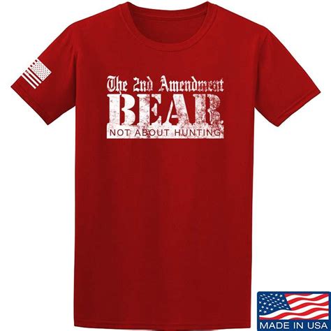 The Second Amendment T Shirt Ballistic Ink