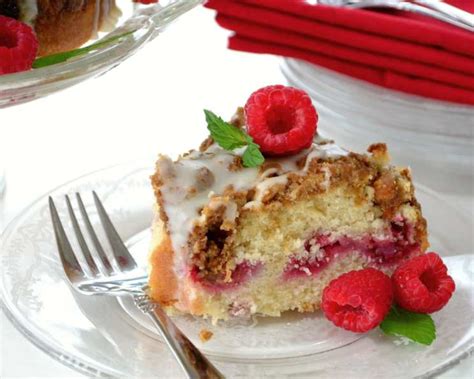 Raspberry Streusel Coffee Cake Recipe