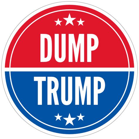 Dump Trump Sticker