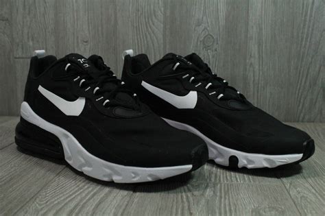 New Nike Air Max 270 React Blackwhite Black Ci3866 004 Shoes Mens