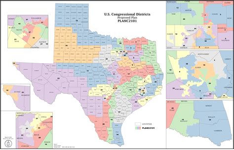 Texas Voting Precincts Map 2022