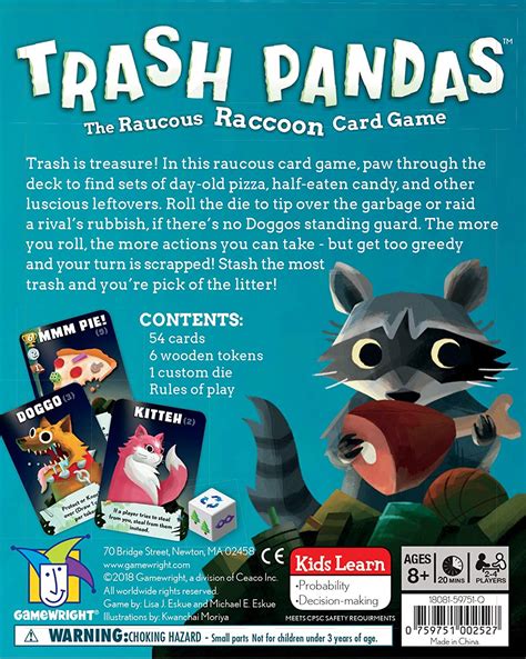 Trash Pandas Card Game Sealed Unopened Free Shipping Ebay