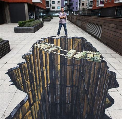 33 Brain Melting Works Of 3 D Sidewalk Chalk Art Street Art Illusions