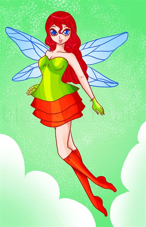 How To Draw A Pixie Step By Step Drawing Guide By Dawn Dragoart