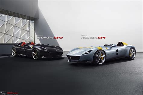 Ferrari Launches Limited Edition Monza Sp1 And Sp2 Team Bhp
