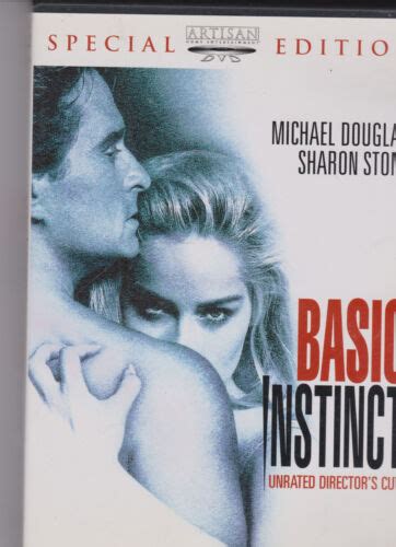 Basic Instinct Special Edition Michael Douglas Sharon Stone Ebay