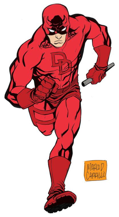 Daredevil Classic By Mdavidct On Deviantart