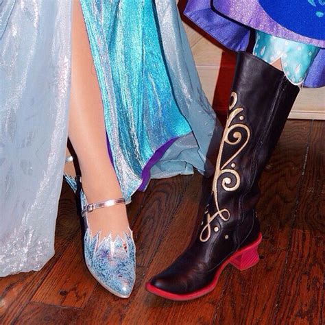 Disney Cosplay Elsa Shoes Frozen Cosplay
