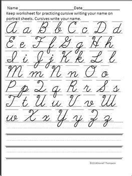 We did not find results for: Cursive Writing Name and Draw Portrait by Donna Thompson | TpT