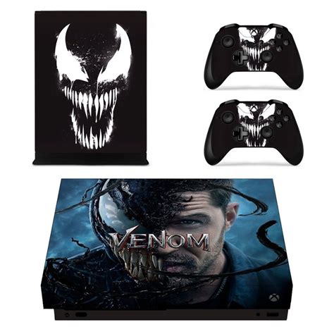 2018 New Arrival Venom Sticker Skin For Xbox One X Console Controller