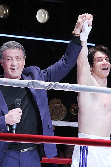 Photo 1 Of 24 Sylvester Stallone Cheers On Rockys
