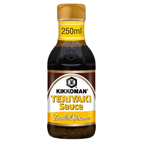 Kikkoman Teriyaki Sauce With Toasted Sesame 250ml From Ocado