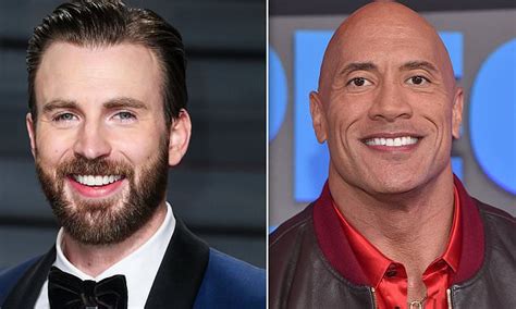 Chris Evans Dwayne The Rock Johnson To Bring A Holiday Action Comedy