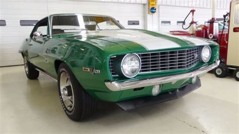 1969 Chevrolet Camaro Z28 Z28 43799 Miles Rallye Green 2 Door Hardtop