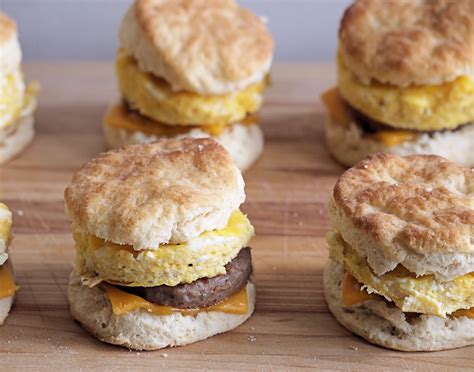 Sausage Egg And Cheese Biscuits Trampling Rose