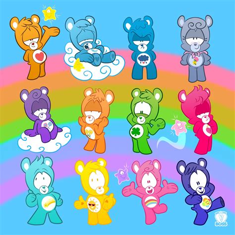 Beefcakeboss On Twitter Just In Time For Pride Care Bear Cuties🌈🐻 I