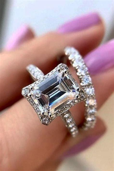 White gold emerald cut engagement rings. 21 Modern And Stylish Tacori Engagement Rings | Oh So ...