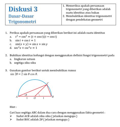 Rumus Identitas Trigonometri Lengkap Contoh Soal Dan Vrogue Co