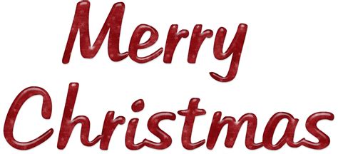 Merry Christmas Word Art Png Clipart Png All Png All
