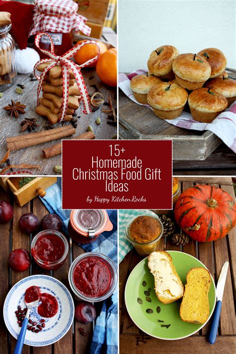 15+ Homemade Christmas Food Gift Ideas  Happy Kitchen.Rocks