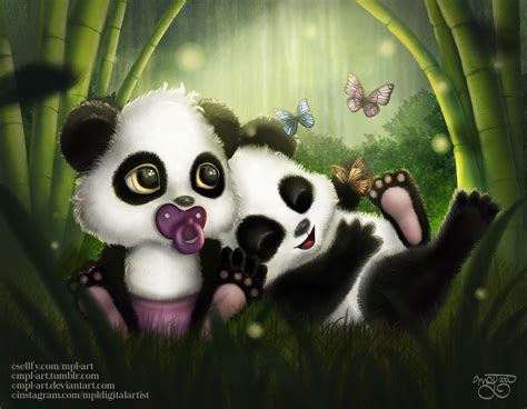 Artstation Baby Panda Bears