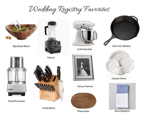 Must Have Items On Your Wedding Registry Artofit
