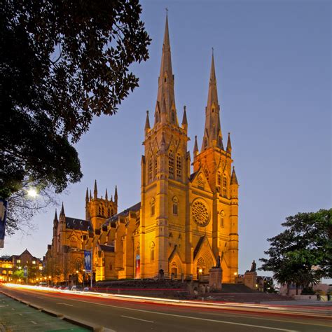 This orientation means that in the early morning and late afternoon the cathedral is filled with rich, warm light. St Mary's Cathedral - Sydney | Finished in 1868 St Mary's ...